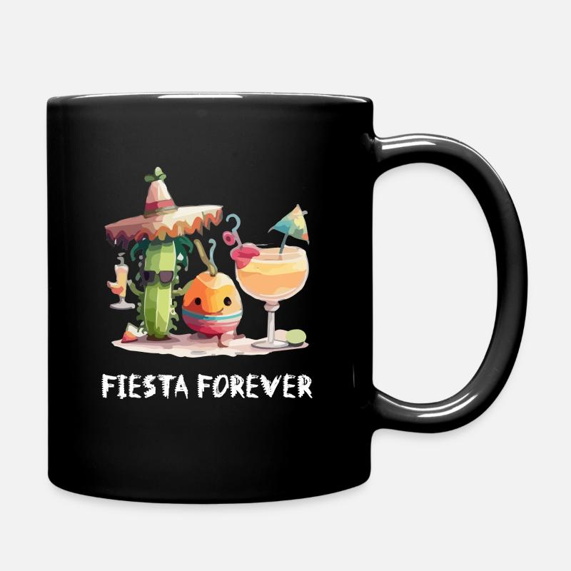 Fiesta forever - Mug uni - noir