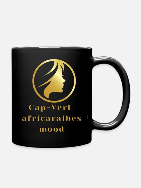 cap-vert - Mug uni - noir
