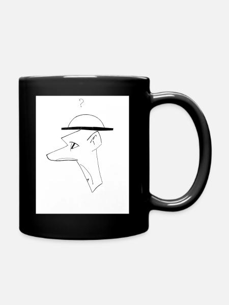 Grand nez - Mug uni - noir