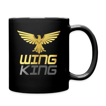 Moto Goldwing Gold Wing King - Mug uni - noir - Droite