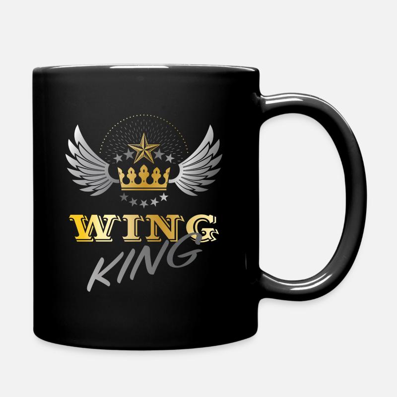 Moto Goldwing Gold Wing King - Mug uni - noir
