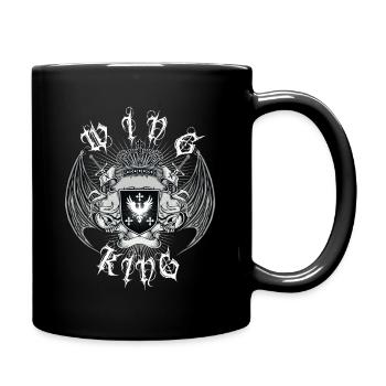 Moto Goldwing Gold Wing King - Mug uni - noir - Droite
