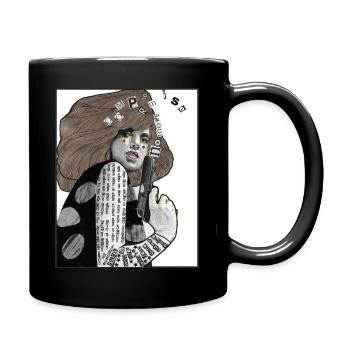 No more Compromise - Tasse einfarbig - Schwarz - Rechts