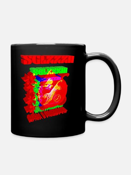 Japan logo mderne 3d - Full Colour Mug - black