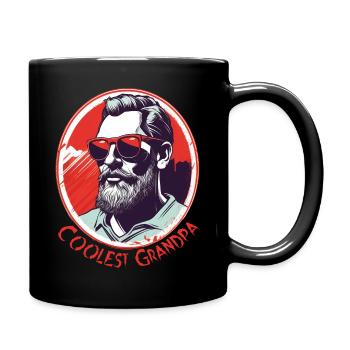 Grand-père le plus cool - Mug uni - noir - Droite
