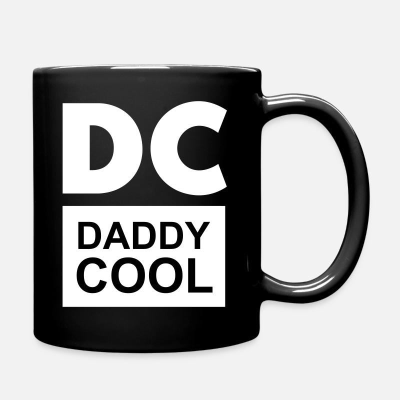 Papa cool - Tasse einfarbig - Schwarz