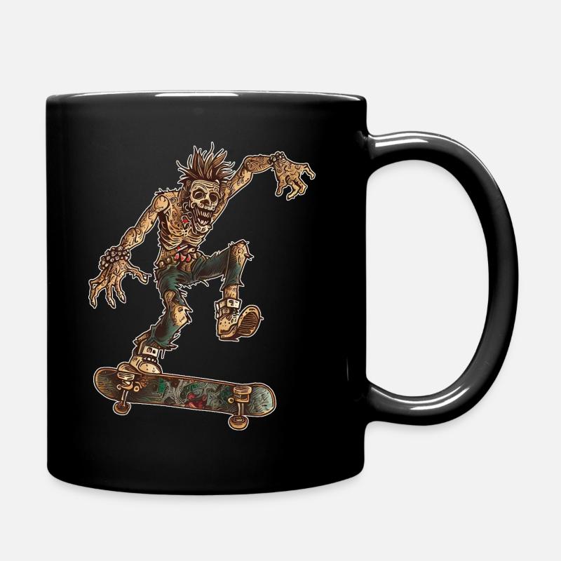 Voodoo Zombie Sk8ter - Tasse einfarbig - Schwarz