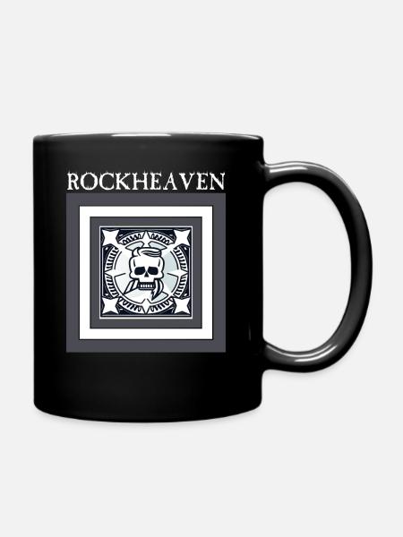 Rockheaven - Skull - Full Colour Mug - black