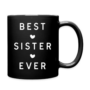 BEST SISTER EVER - Mug uni - noir - Droite