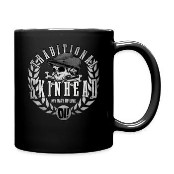 Unique Oi Skinhead - Full Colour Mug - black - Right