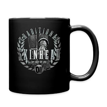 Unique Oi Skinhead - Full Colour Mug - black - Right
