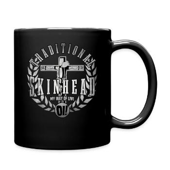 Unique Oi Skinhead - Full Colour Mug - black - Right