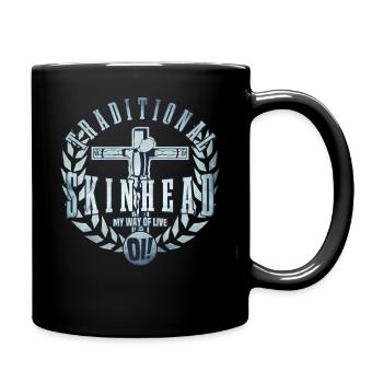 Unique Oi Skinhead - Full Colour Mug - black - Right