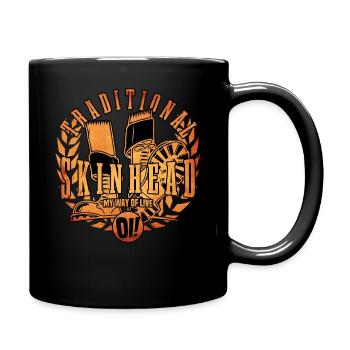 Unique Oi Skinhead - Full Colour Mug - black - Right