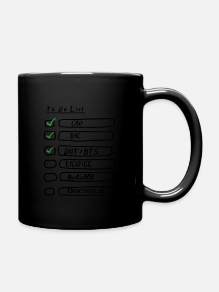 To Do List D U T / B T S - Mug uni - noir