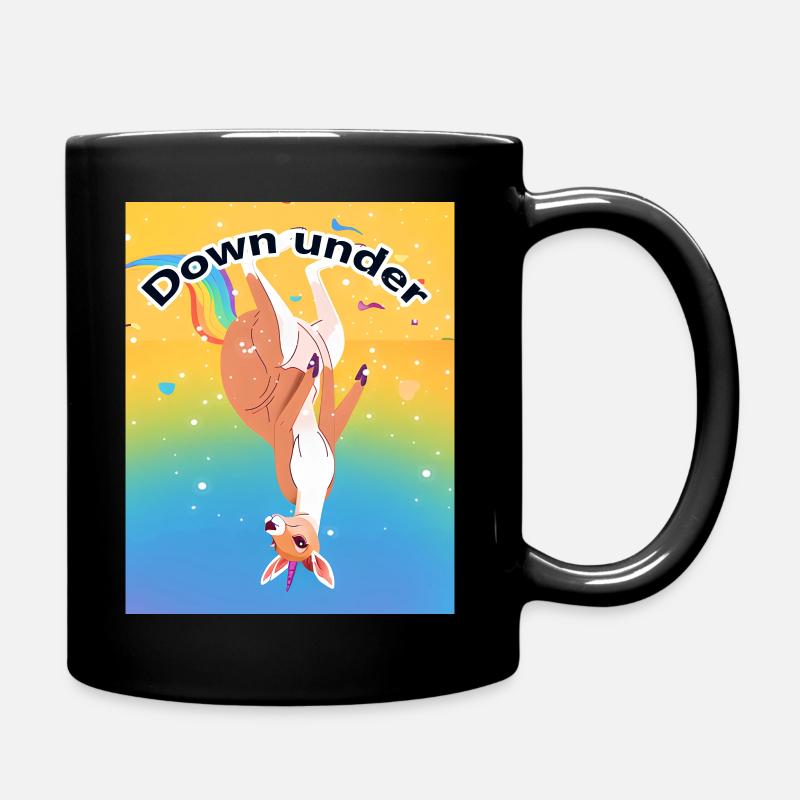 Down Under - Full Colour Mug - black