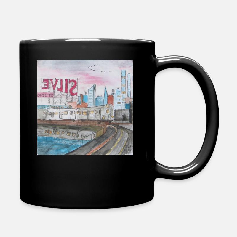 Silvercup Studios - Tasse einfarbig - Schwarz