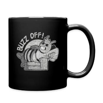 Tenue amusante pour les amoureux des abeilles - Mug uni - noir - Droite