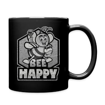 Tenue amusante pour les amoureux des abeilles - Mug uni - noir - Droite