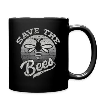Tenue amusante pour les amoureux des abeilles - Mug uni - noir - Droite