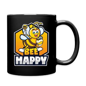 Tenue amusante pour les amoureux des abeilles - Mug uni - noir - Droite