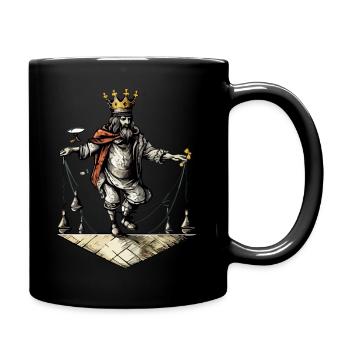 Royal balance - Full Colour Mug - black - Right