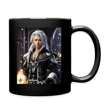 AI 3D Version 32 - Tasse einfarbig - Schwarz - Rechts