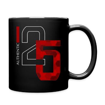 25 - Mug uni - noir - Droite