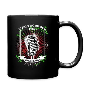 Rock - Tasse einfarbig - Schwarz - Rechts