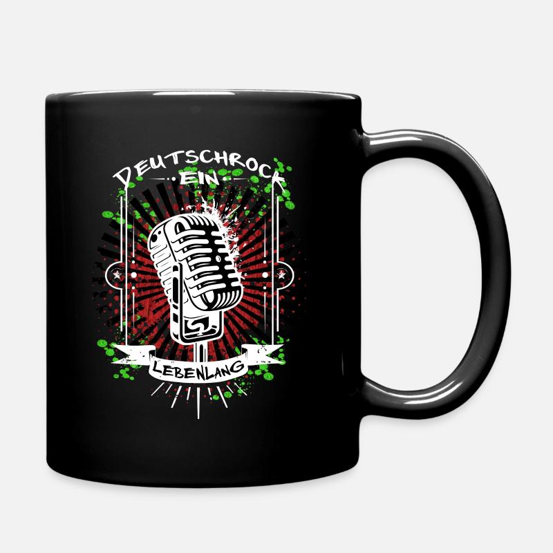 Rock - Tasse einfarbig - Schwarz