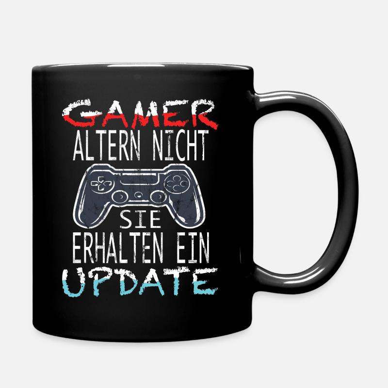 Videospiele Gaming - Tasse einfarbig - Schwarz
