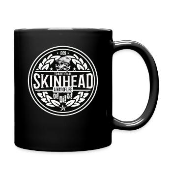 Oi Skinhead Shirt - Full Colour Mug - black - Right