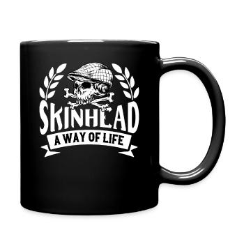 Oi Skinhead Shirt - Full Colour Mug - black - Right