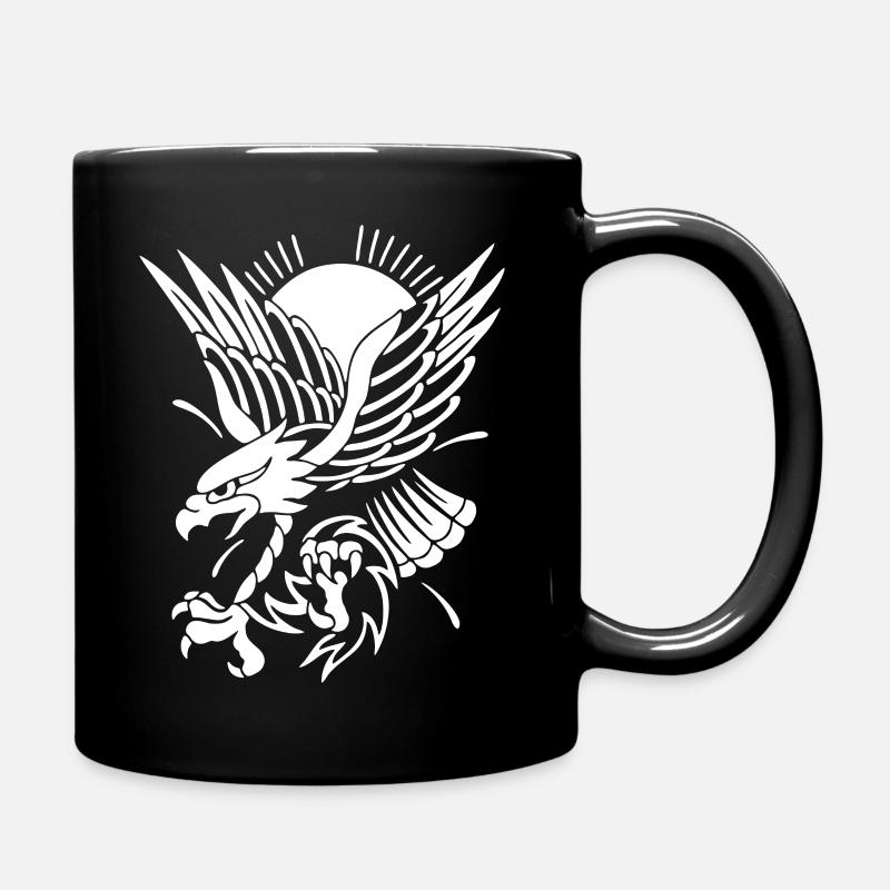 Aigle approchant - Mug uni - noir