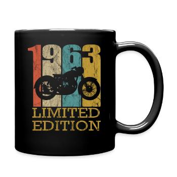 Bike Motorrad - Tasse einfarbig - Schwarz - Rechts