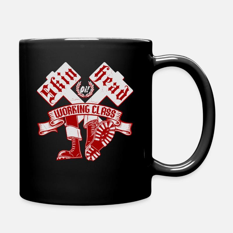 Oi Skinhead - Tasse einfarbig - Schwarz