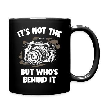 Photographie - Mug uni - noir - Droite