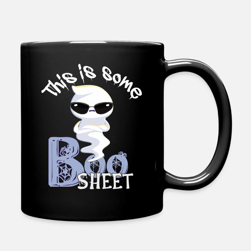 This is some Boo Sheet - Full Colour Mug - black