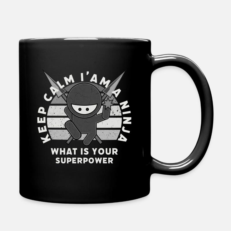 Funny Ninja Outfit - Idée cadeau cool - Mug uni - noir