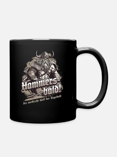 Hammersbald - Tasse einfarbig - Schwarz