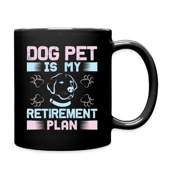 PawPrint Couture - Tasse einfarbig - Schwarz - Rechts