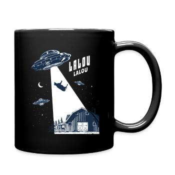 Lalou - Mug uni - noir - Droite