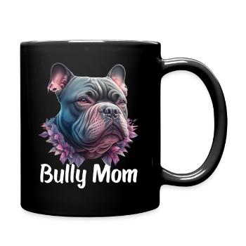 Maman Américaine Bully - Mug uni - noir - Droite