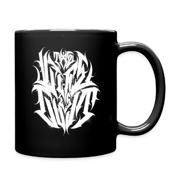 La vie est culte - Mug uni - noir - Droite