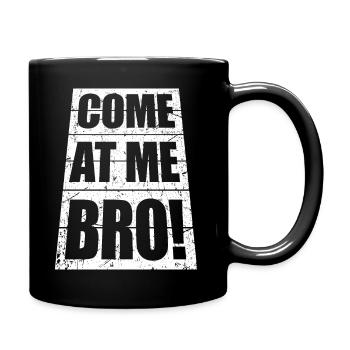 Viens à moi frère drôle mème culture humour dire - Mug uni - noir - Droite
