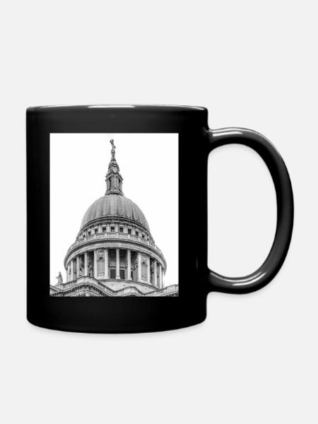 London's Iconic Kuppel - Tasse einfarbig - Schwarz