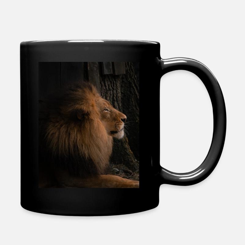Lion King - Tasse einfarbig - Schwarz