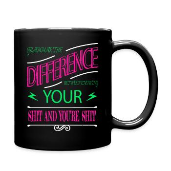 Écrivains de romans Lecteur d’écriture de rédacteur génial - Mug uni - noir - Droite