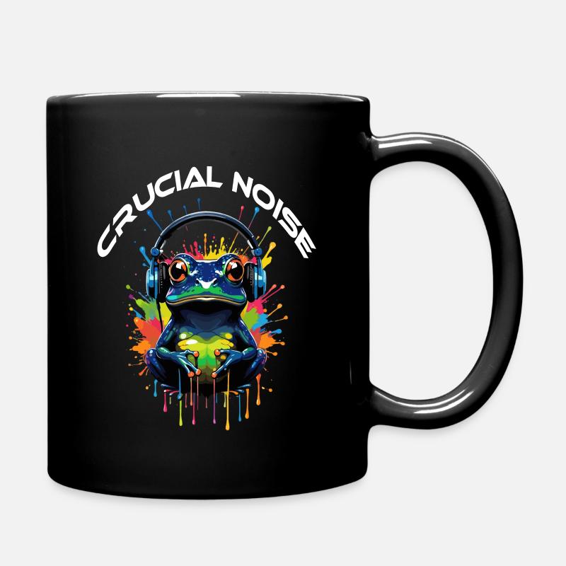 CRUCIAL NOISE FROG - Tasse einfarbig - Schwarz