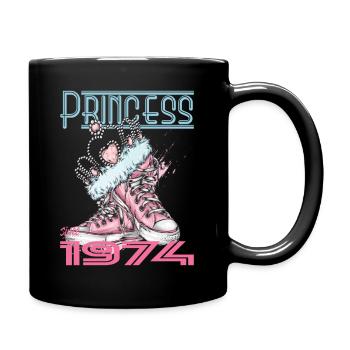 1974 50th Birthday Princess 74 - Full Colour Mug - black - Right